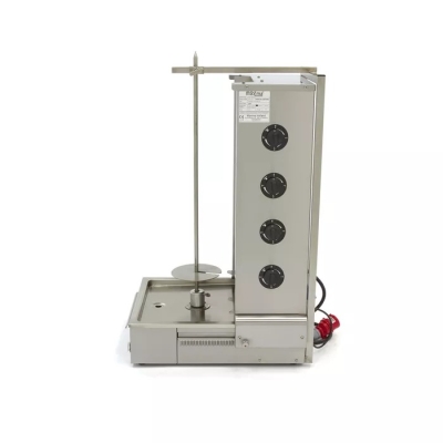 Machine à Kebab grill – 4 brûleurs – 70 kg de viande – électrique